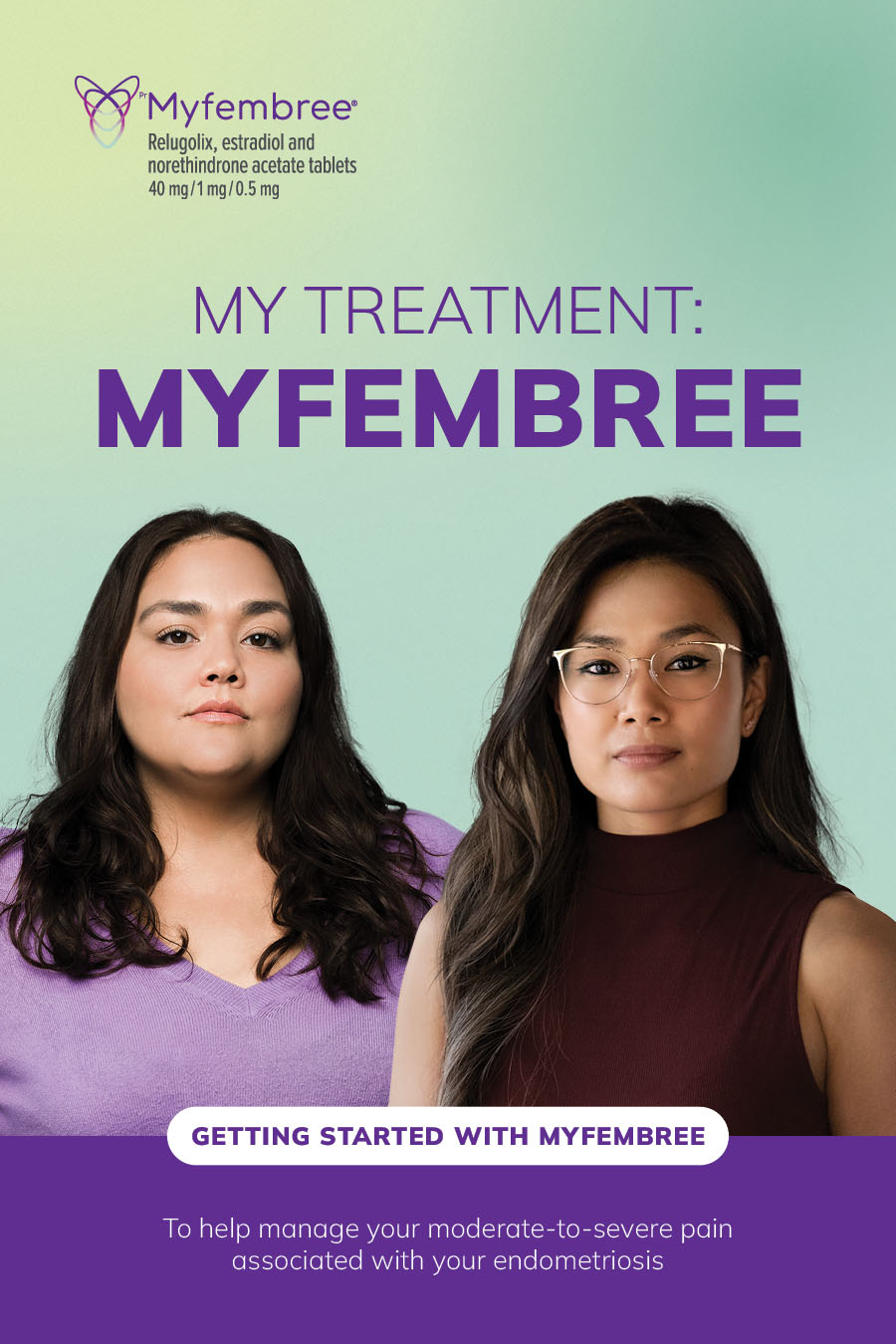 MYFEMBREE brochure for patients with endometriosis